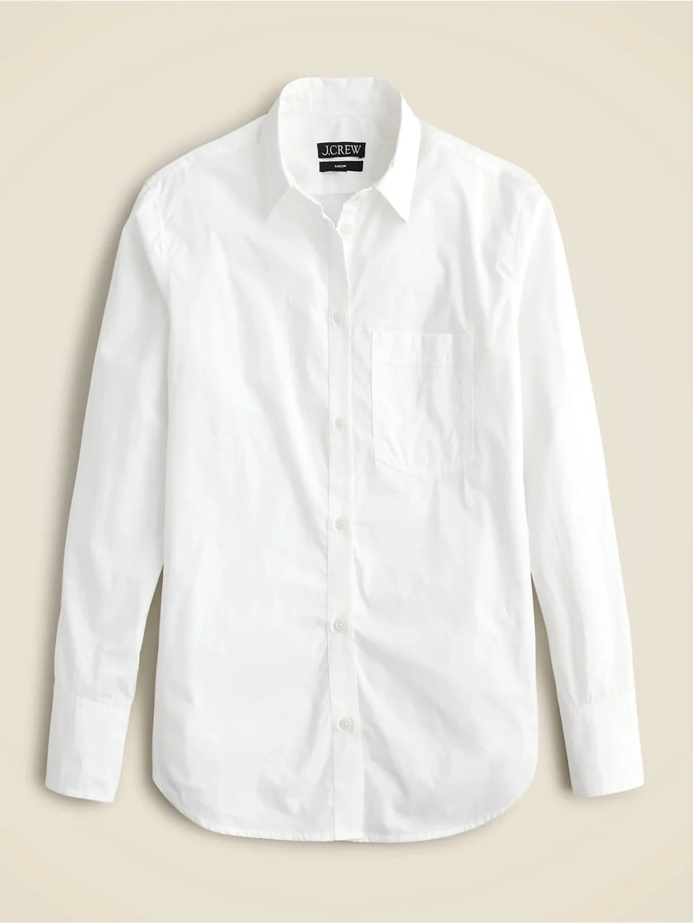 J. Crew Garçon classic shirt in cotton poplin Sz. 0